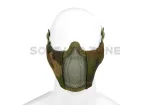 Invader Gear MK II Steel Half Face Mask Woodland